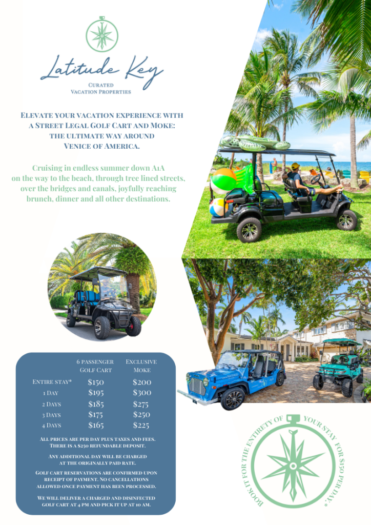 Golf Cart - Latitude Key Vacations
